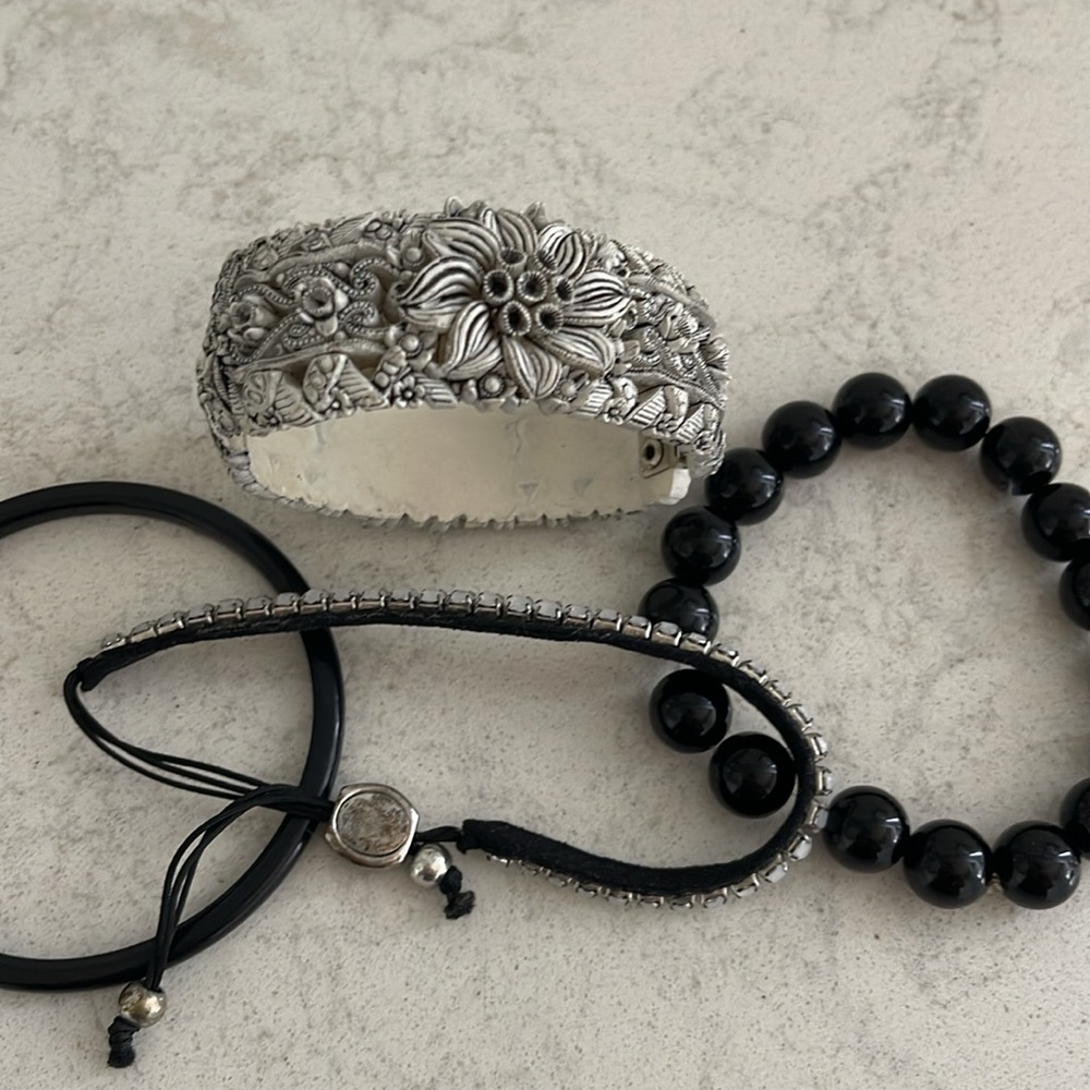 A stack of bracelets!